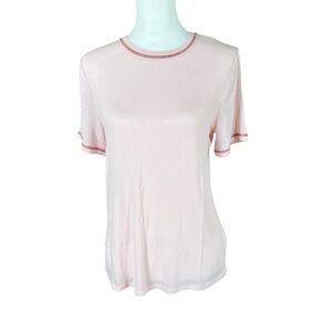 Treasure & Bond T-Shirt in pale pink SZ M